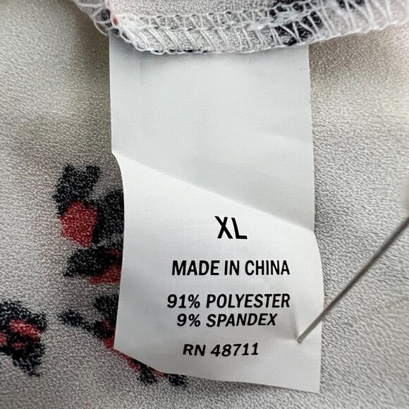 Ophelia Roe Womens Multicolor Leopard Print Square Neck Midi Shirt Dress Size XL - Picture 10 of 10